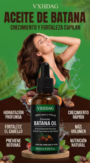 Aceite de Batana Original 🌱Recupera tu Cabello en Tan Solo Semanas✨ 🔥OFERTA 2X1🔥