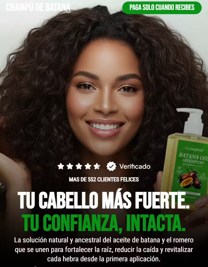 Shampoo De Batana 💥El Shampoo que activa folículos y trae tu cabello de vuelta✨ OFERTA 2X1 🔥