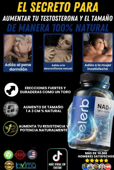 NAD+ Selerb🚀🔋Más Energía, Más Enfoque, Más Rendimiento🧠⚡