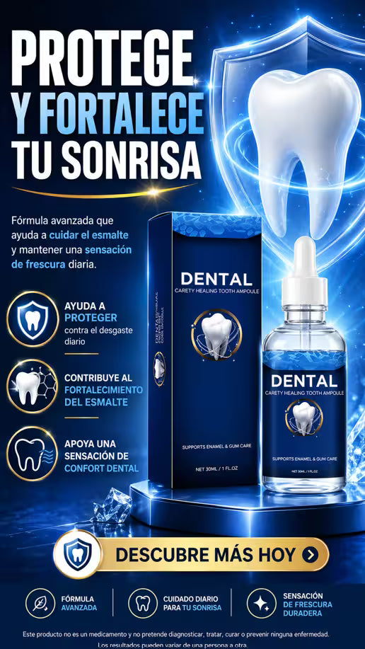 DENTAL 🦷✨ “Recupera la fuerza de tus dientes sin complicarte 😍💎
